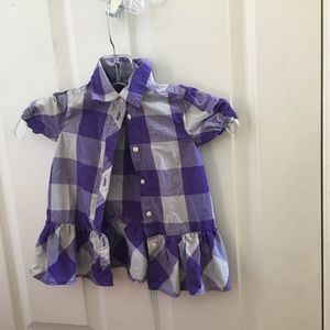 Girls chaps blouse 2/2t